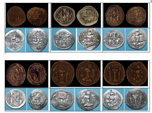 مرمت ۴۵ سکه نقره ساسانی در آزمایشگاه مرمت قلعه فلک‌الافلاک
